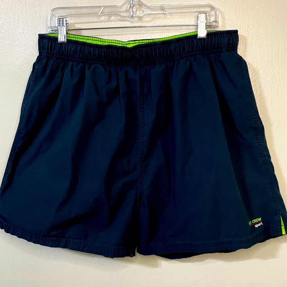 Ivy Crew Sport Swim Trunks Men’s 2XL Navy Blue Lined pocket Vintage